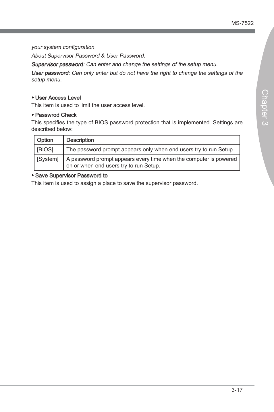 Chapter 3 | MSI X58A-GD45 User Manual | Page 57 / 100