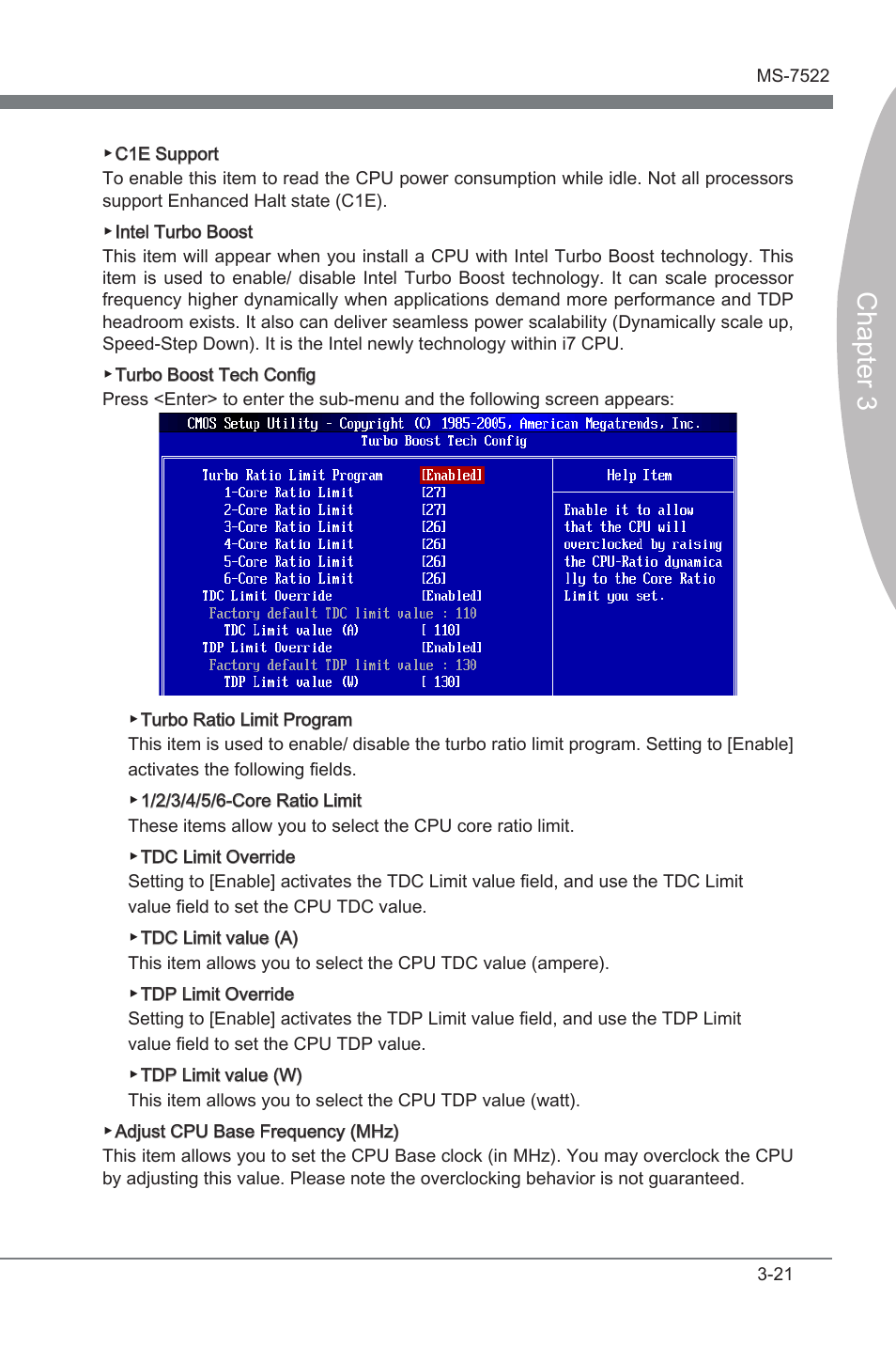 Chapter 3 | MSI X58A-GD45 User Manual | Page 61 / 100