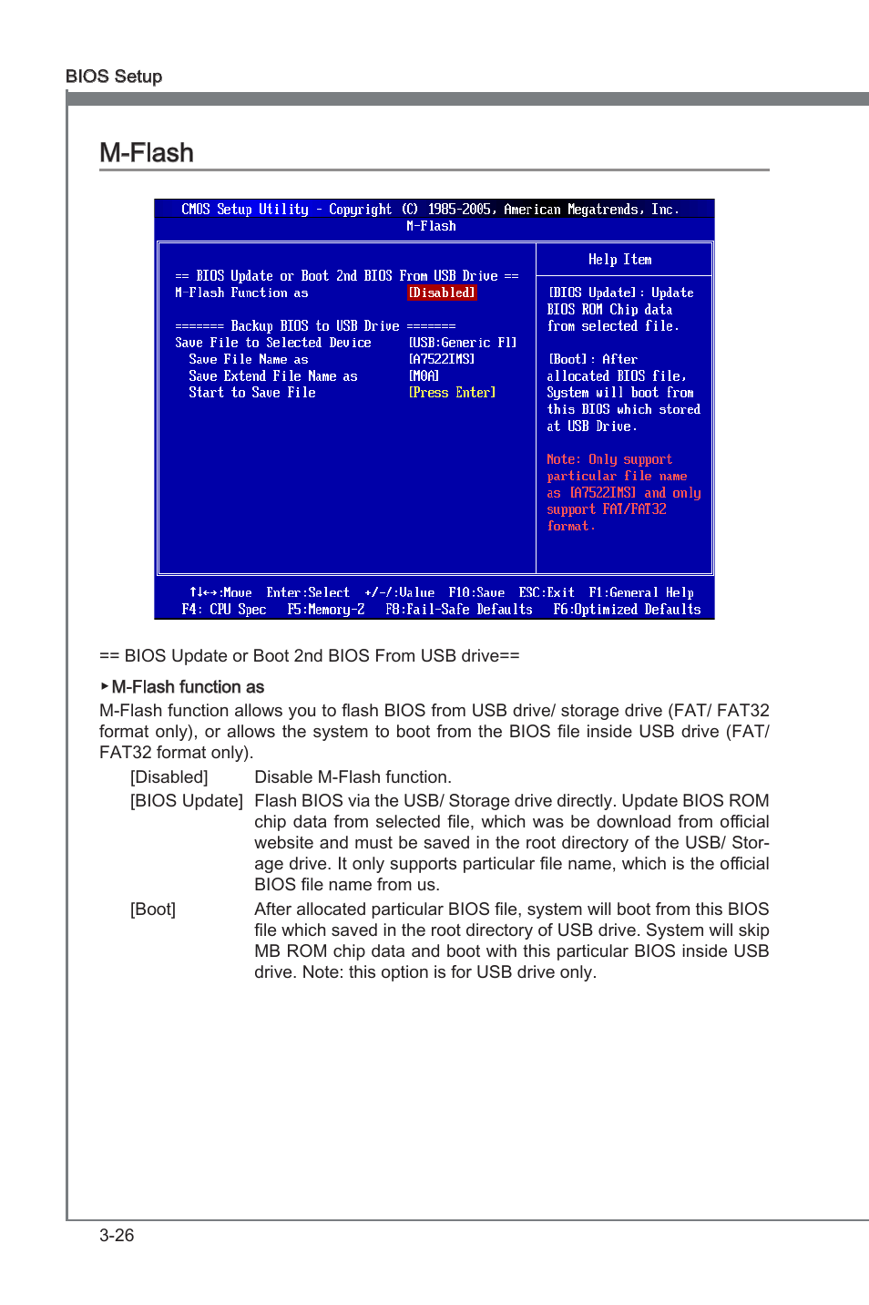 M-flash -26, Chapter 3, Chapter 3 m-flash | MSI X58A-GD45 User Manual | Page 66 / 100