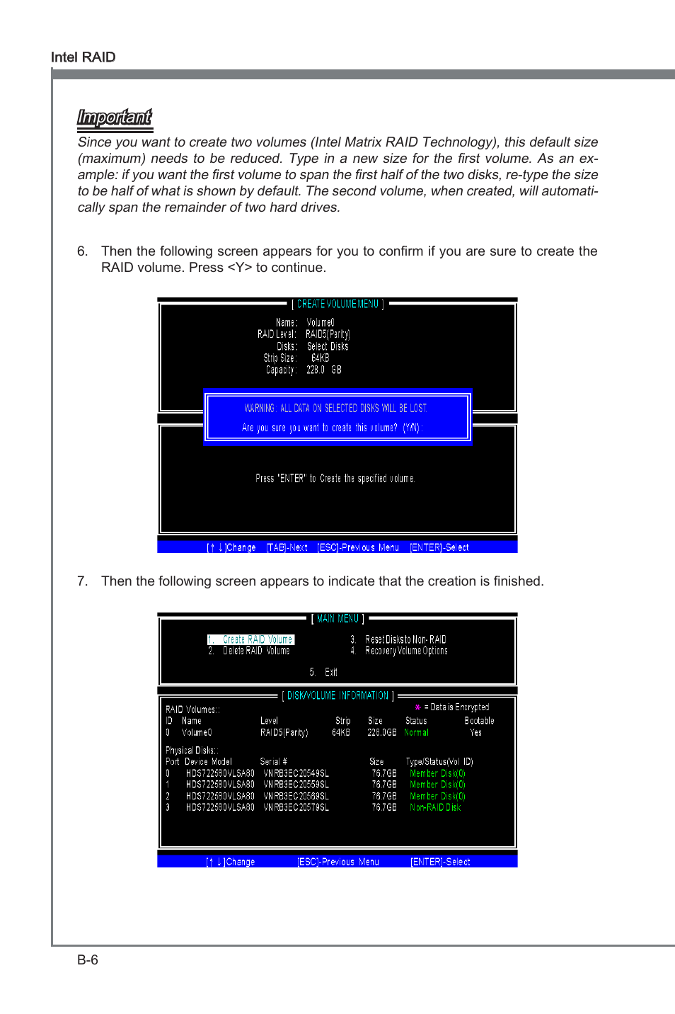 Appendix b, Important | MSI X58A-GD45 User Manual | Page 82 / 100