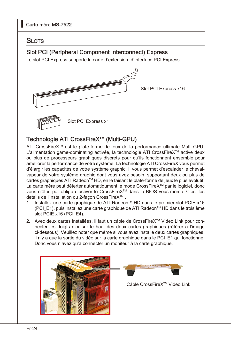 Technologe ati crossfrex, Mult-gpu) | MSI X58 Pro-E User Manual | Page 114 / 170