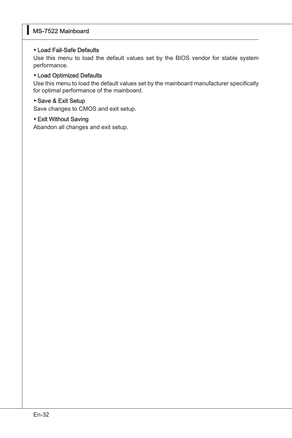 MSI X58 Pro-E User Manual | Page 42 / 170