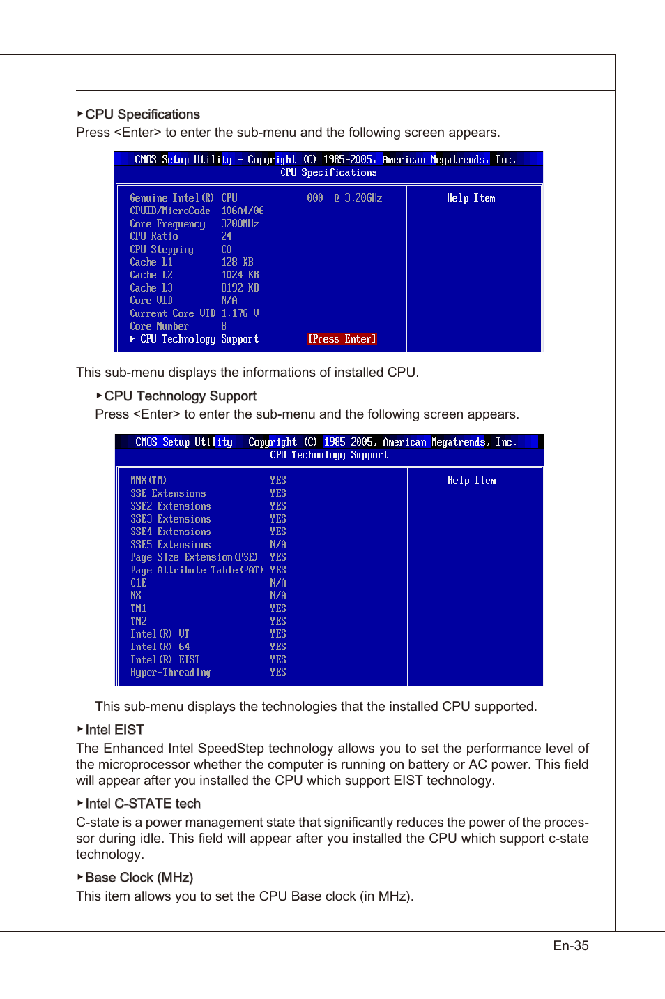 MSI X58 Pro-E User Manual | Page 45 / 170