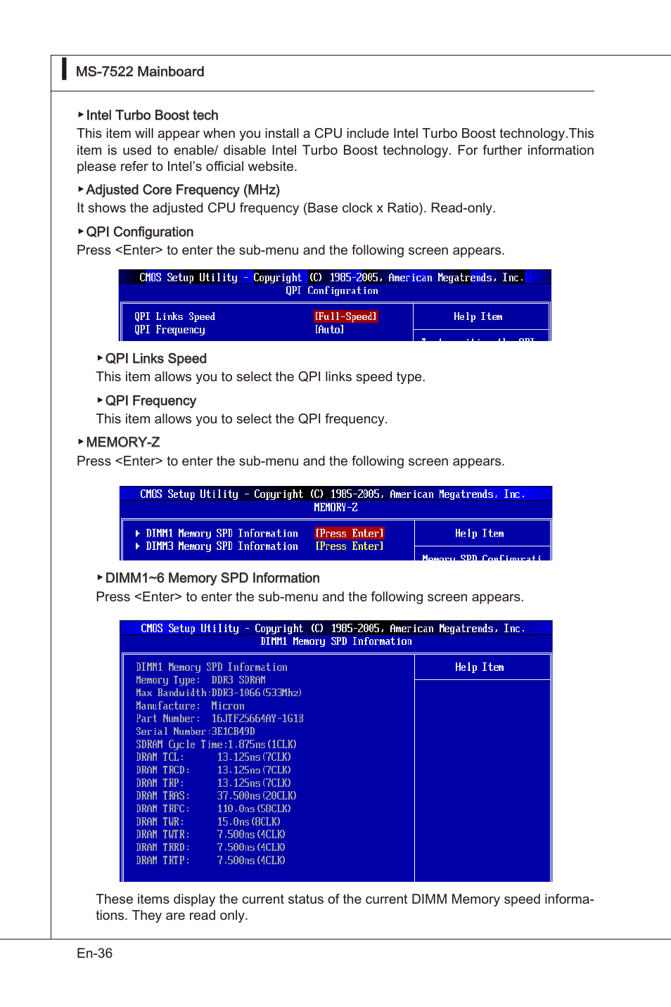 MSI X58 Pro-E User Manual | Page 46 / 170