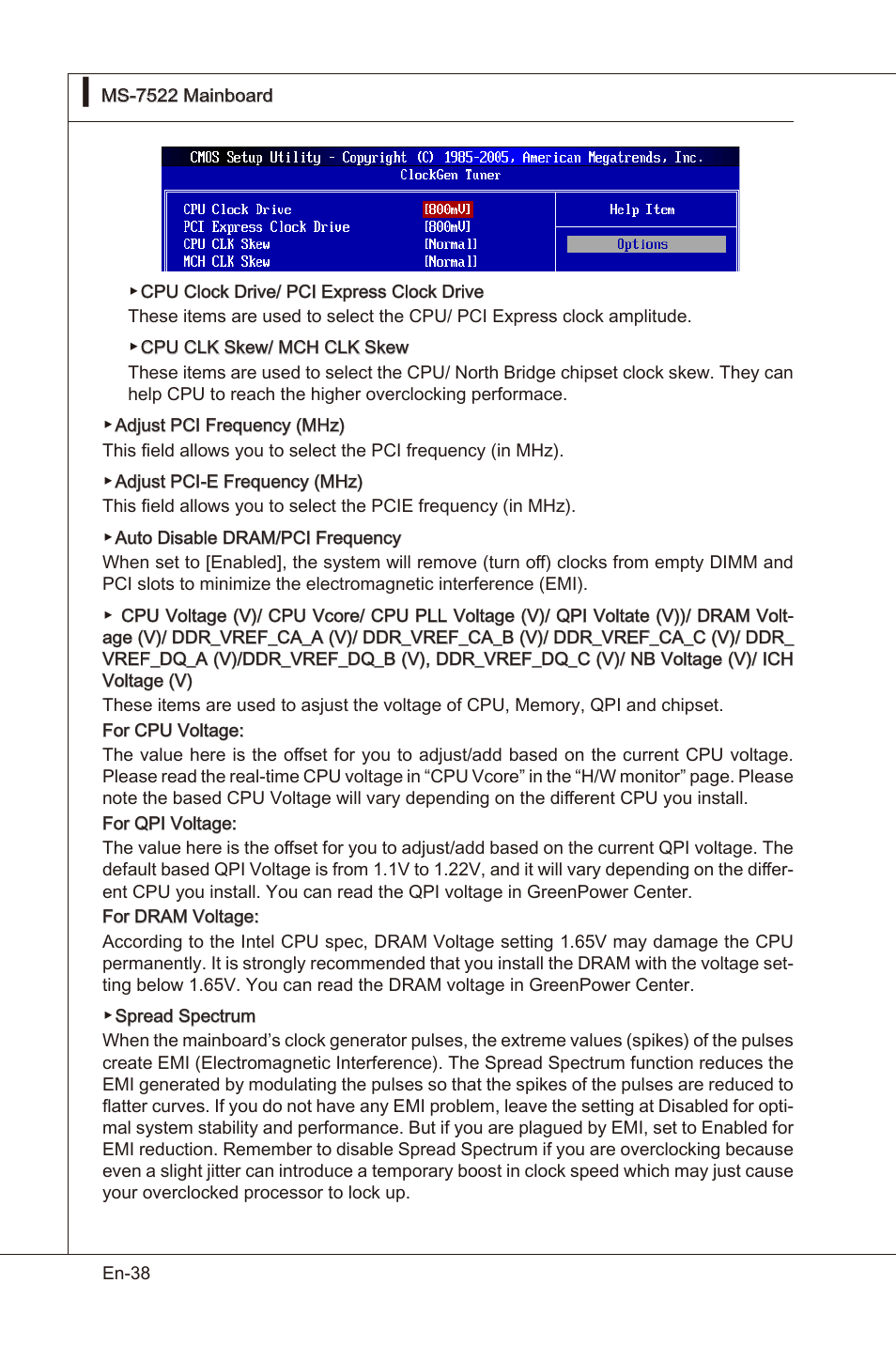 MSI X58 Pro-E User Manual | Page 48 / 170