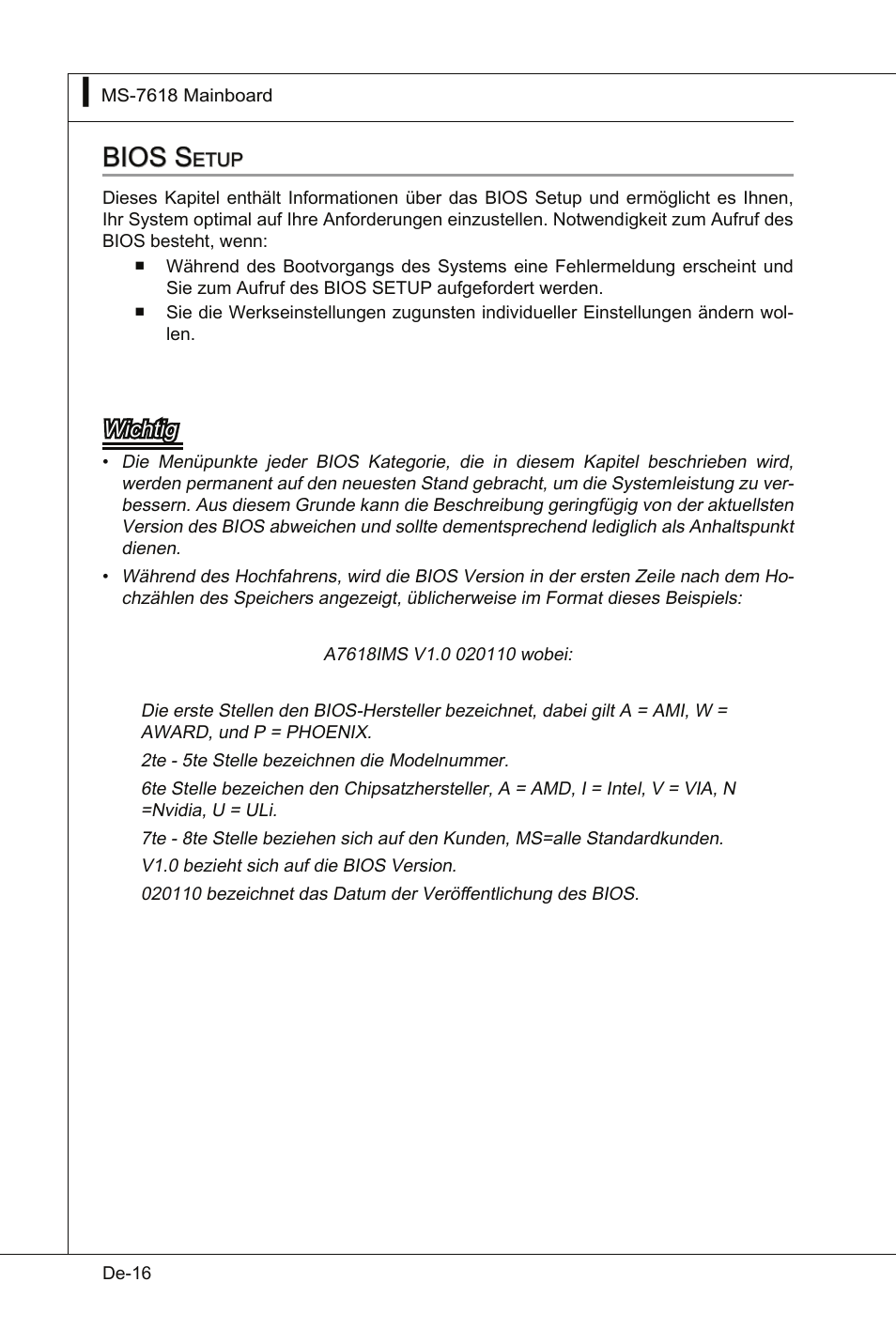 Bios s | MSI Wind Board D510 User Manual | Page 50 / 106