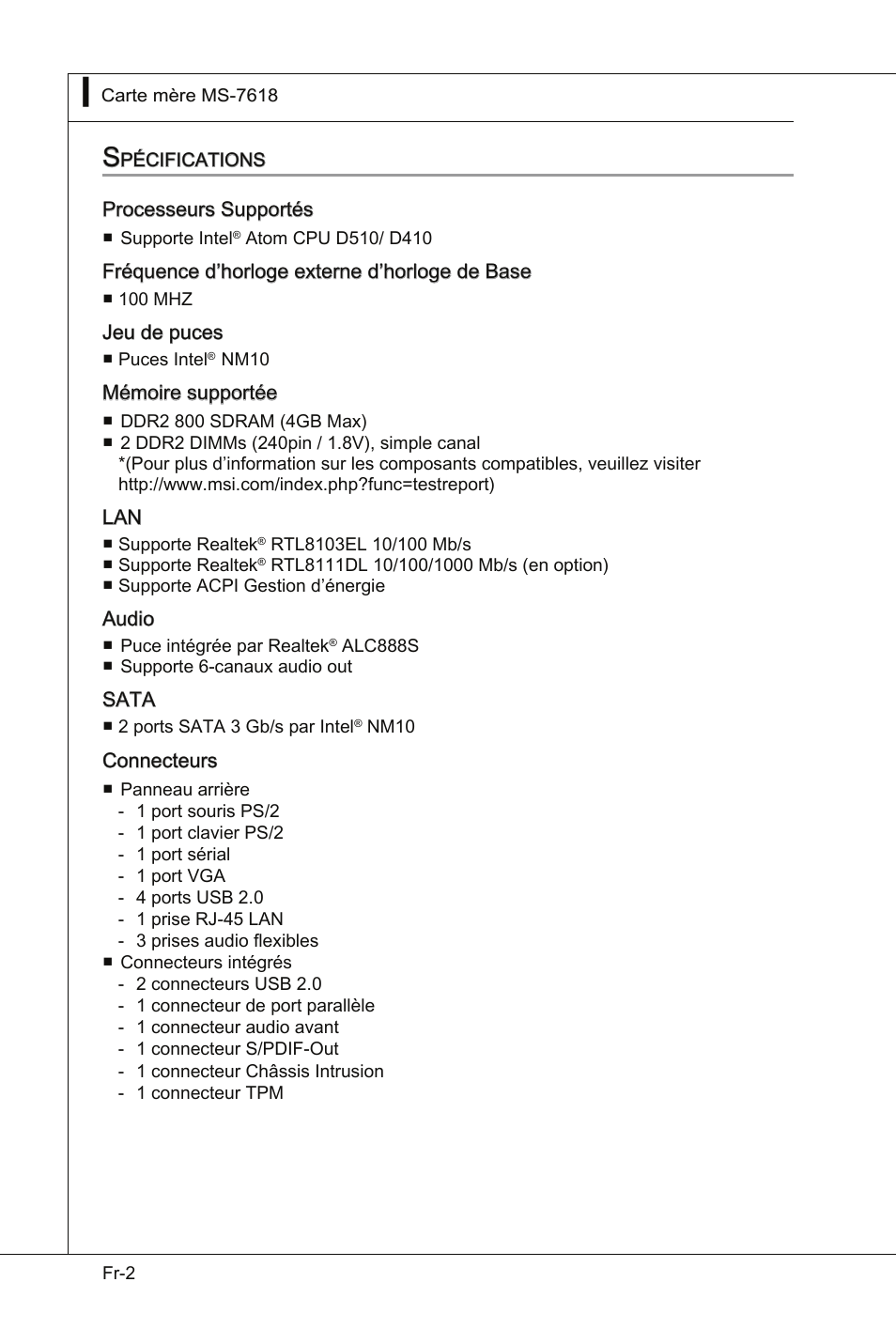 MSI Wind Board D510 User Manual | Page 60 / 106