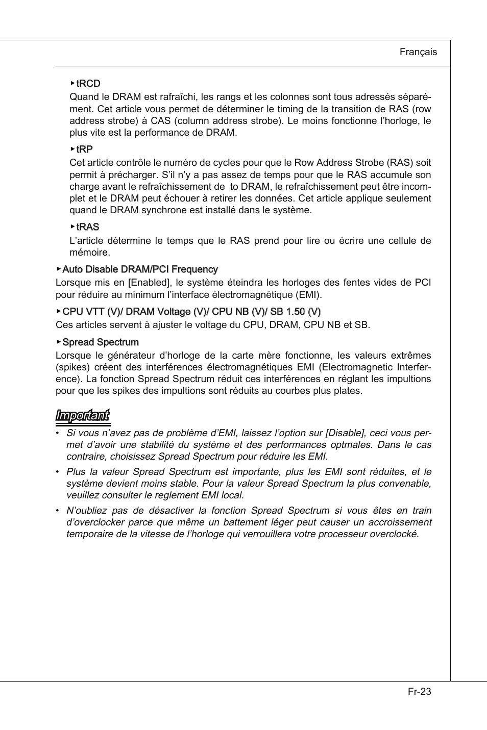 Important | MSI Wind Board D510 User Manual | Page 81 / 106