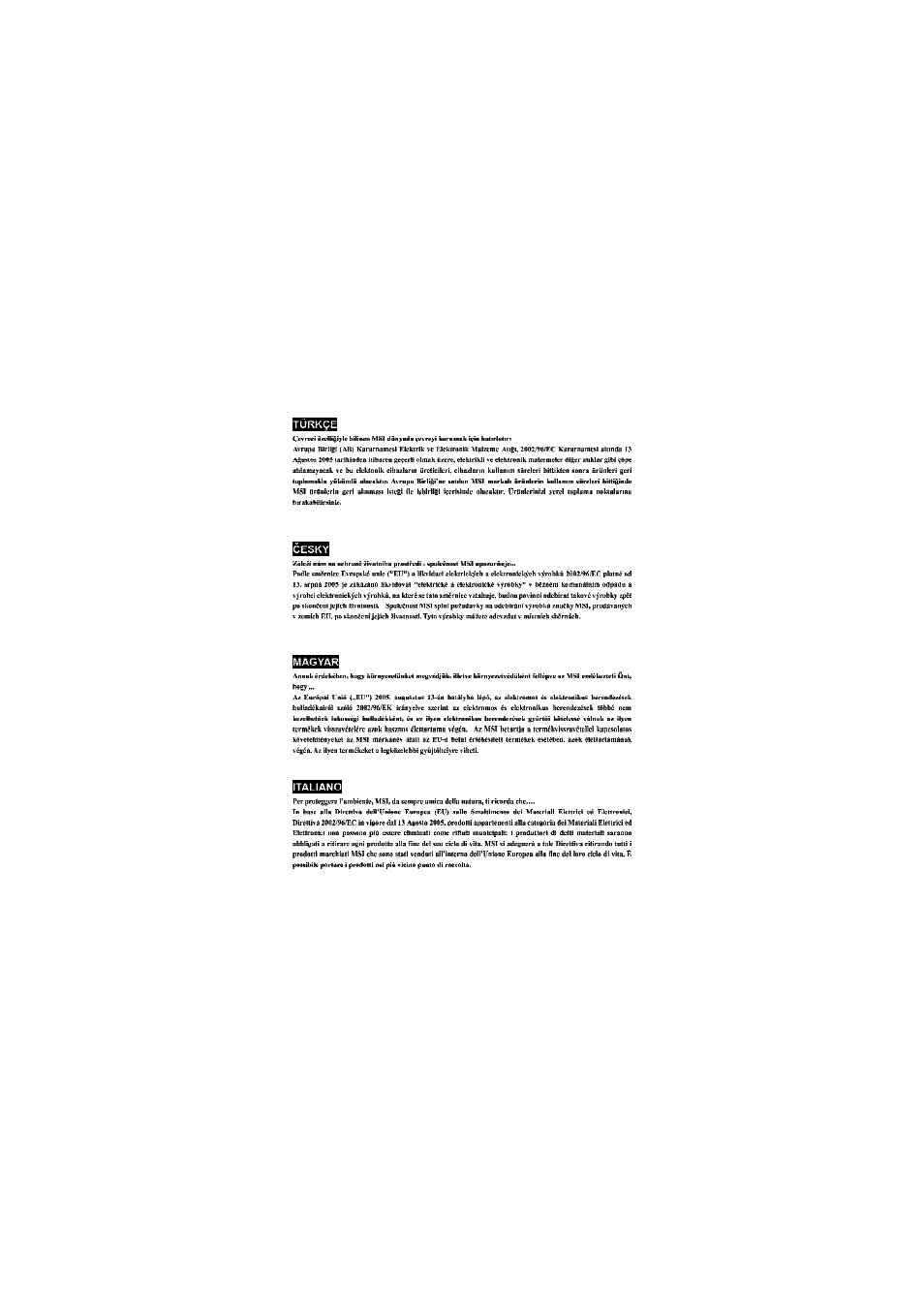 MSI Wind Board 230 User Manual | Page 7 / 51