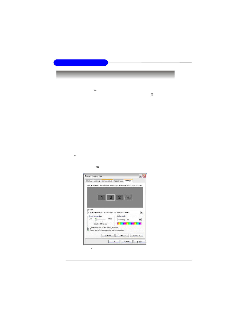 Using multiple displays, Setting up multiple displays | MSI RS482M4-FD/ILD/IL/L User Manual | Page 143 / 158