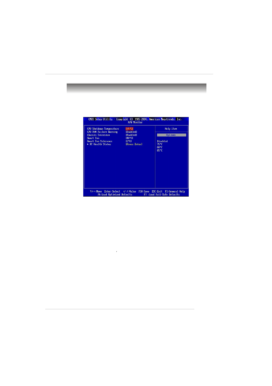 Pc health status | MSI RS482M4-FD/ILD/IL/L User Manual | Page 62 / 158