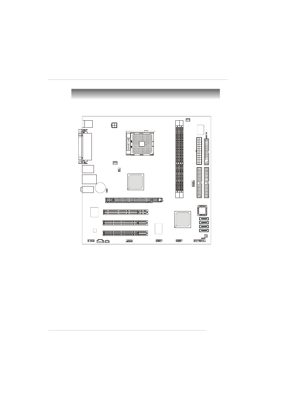 Mainboard layout, 1 - 5 getting started | MSI RS480M User Manual | Page 15 / 106