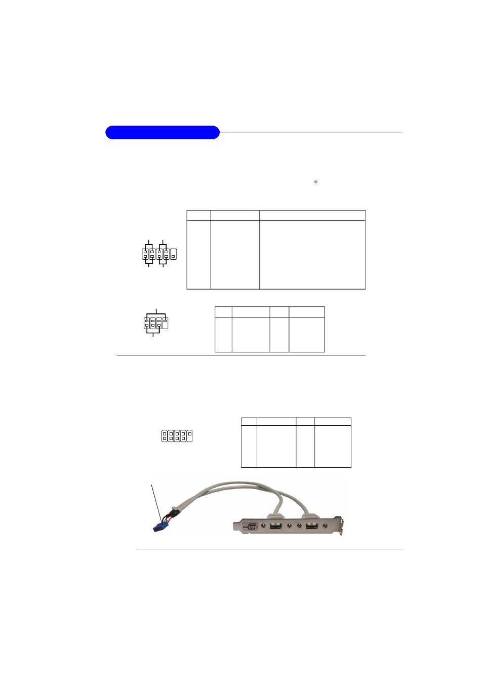 Front usb connectors: jusb1 / jusb2, Front panel connectors: jfp1/ jfp2 | MSI RS480M User Manual | Page 38 / 106