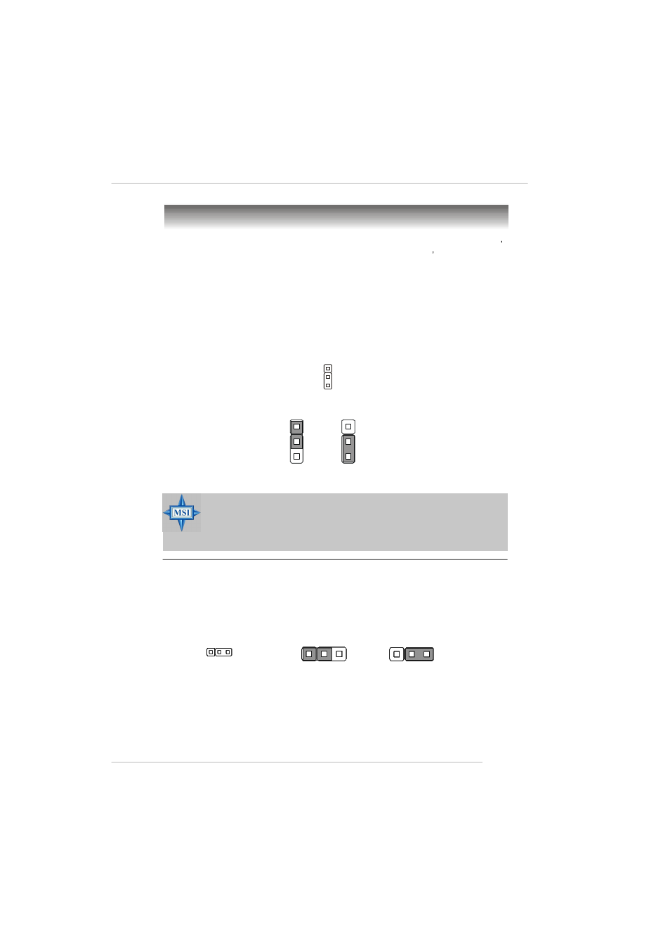 Jumpers, Clear cmos jumper: jbat1, Bios writh protect jumper: jbios_wp1 (optional) | MSI RS480M User Manual | Page 41 / 106