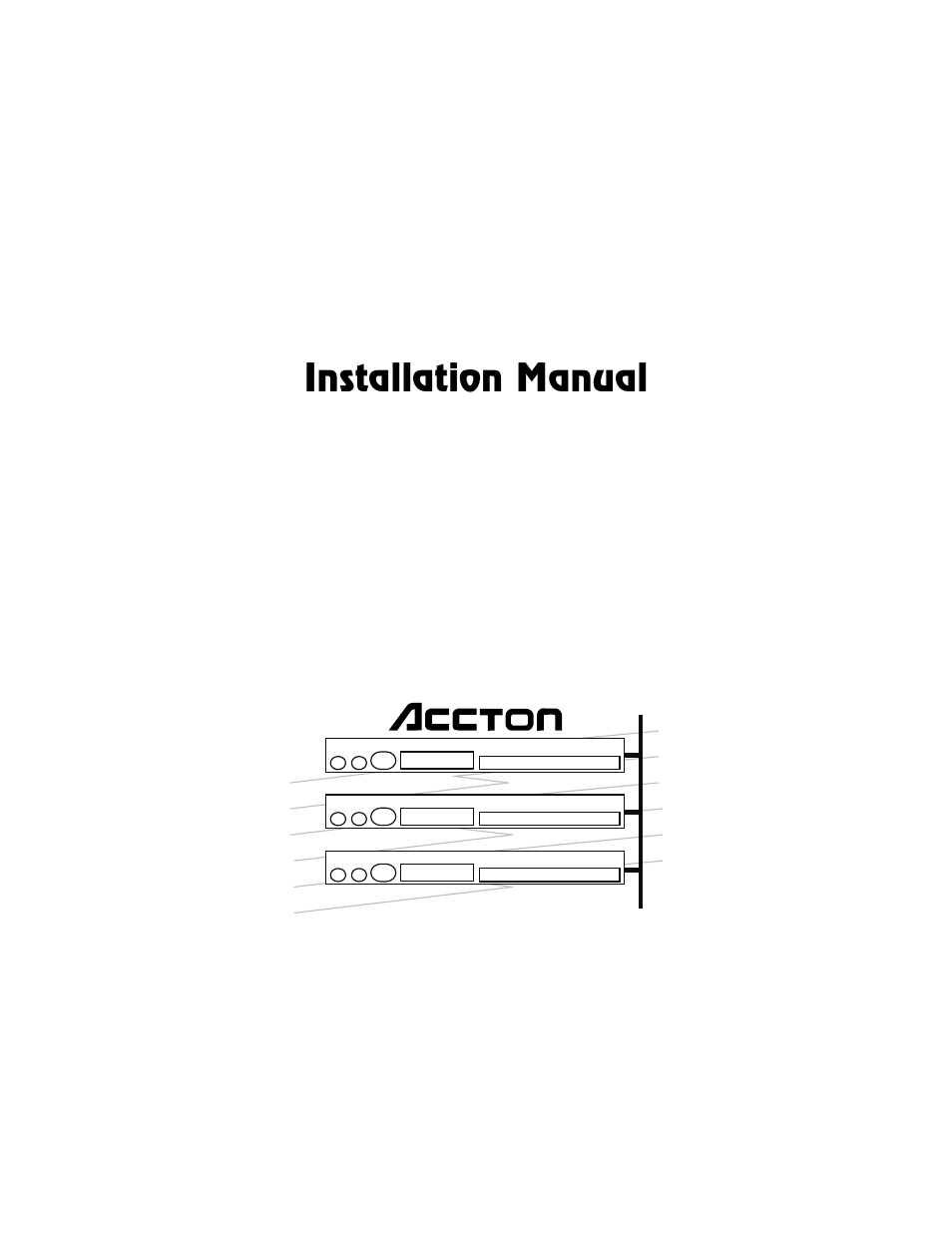 Accton Technology CHEETAHUB POWER 3012B User Manual | 11 pages