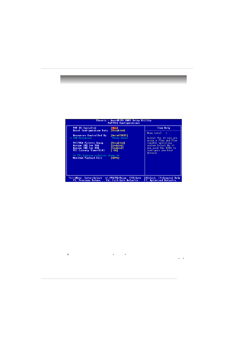 Pnp/pci configurations | MSI RS480M2 User Manual | Page 52 / 131