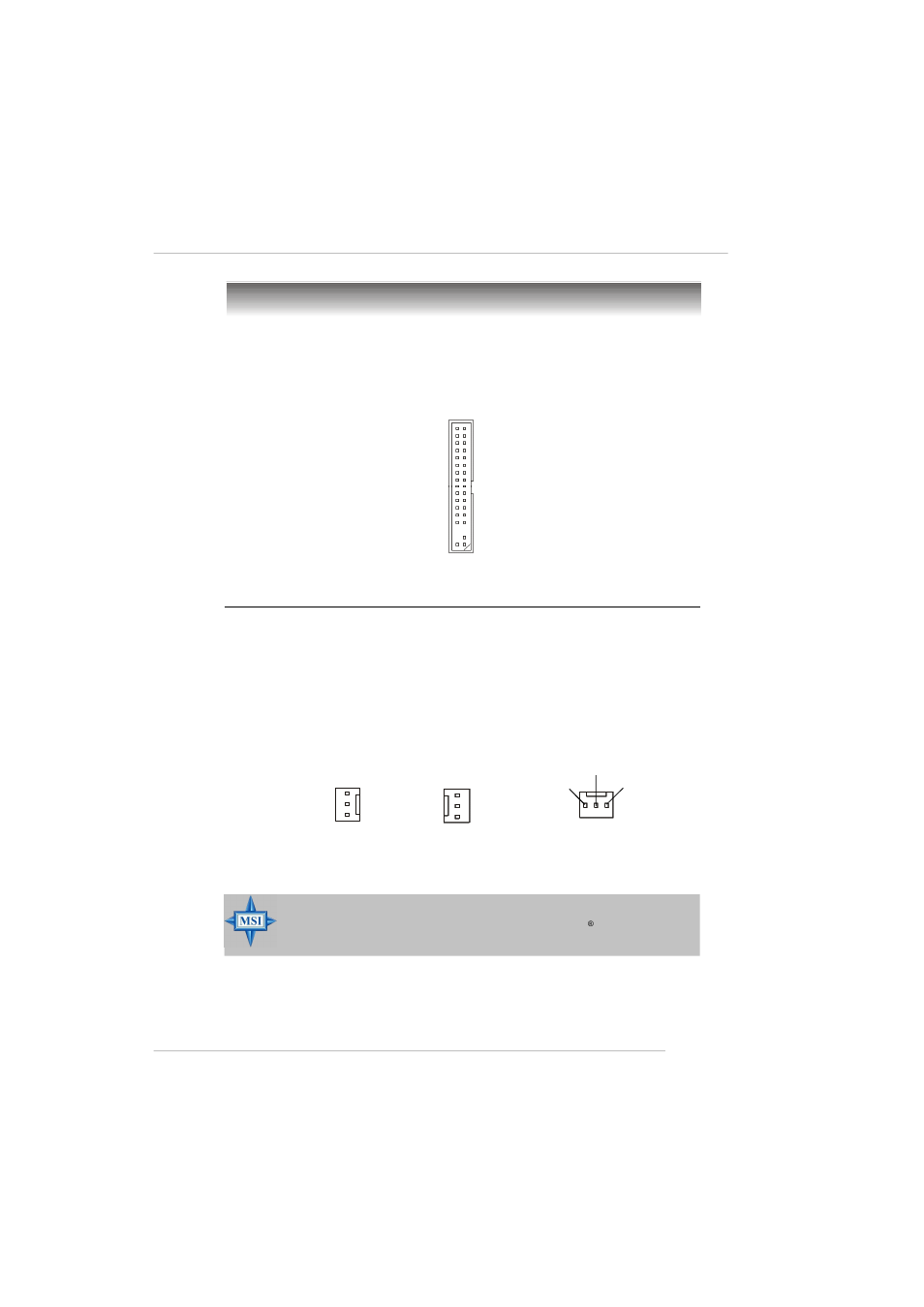 Connectors, Floppy disk drive connector: fdd1, Fan power connectors: cpu_fan1 / sys_fan1/pwr_fan1 | MSI RD480 Neo2 User Manual | Page 31 / 133