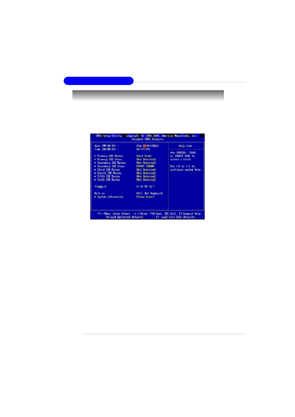 Standard cmos features | MSI RD480 Neo2 User Manual | Page 51 / 133