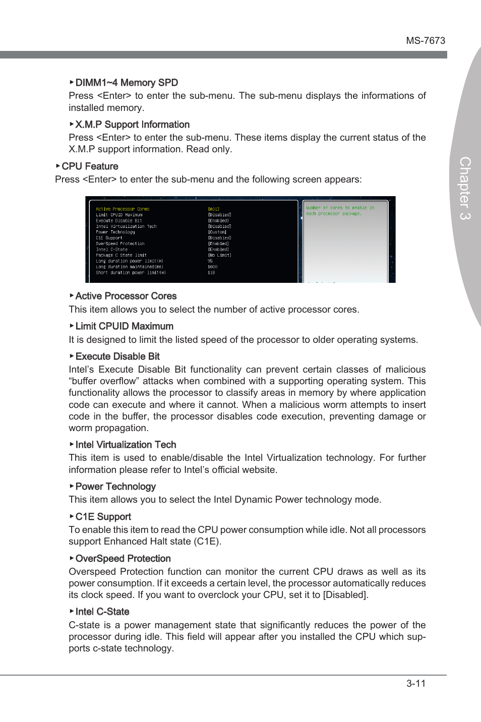 Chapter 3 | MSI PH67S-C43 (B3) User Manual | Page 51 / 82