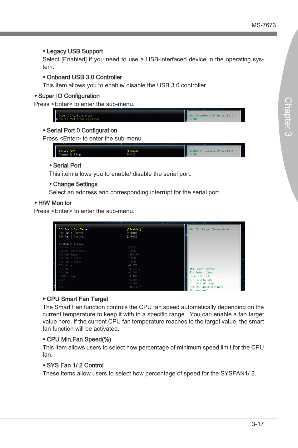 Chapter 3 | MSI PH67S-C43 (B3) User Manual | Page 57 / 82