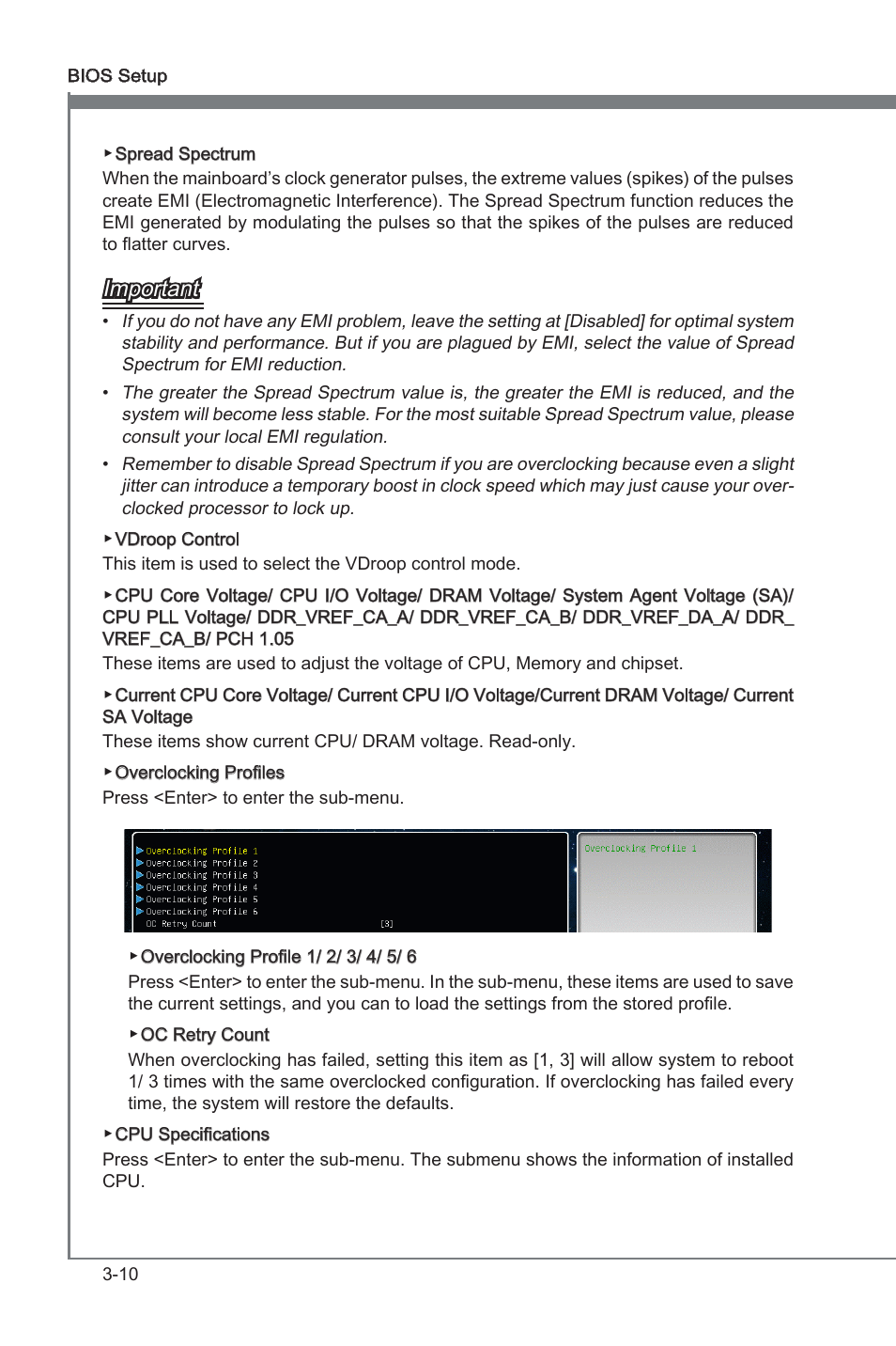 Important | MSI P67A-GD80 (B3) Manual User Manual | Page 50 / 92