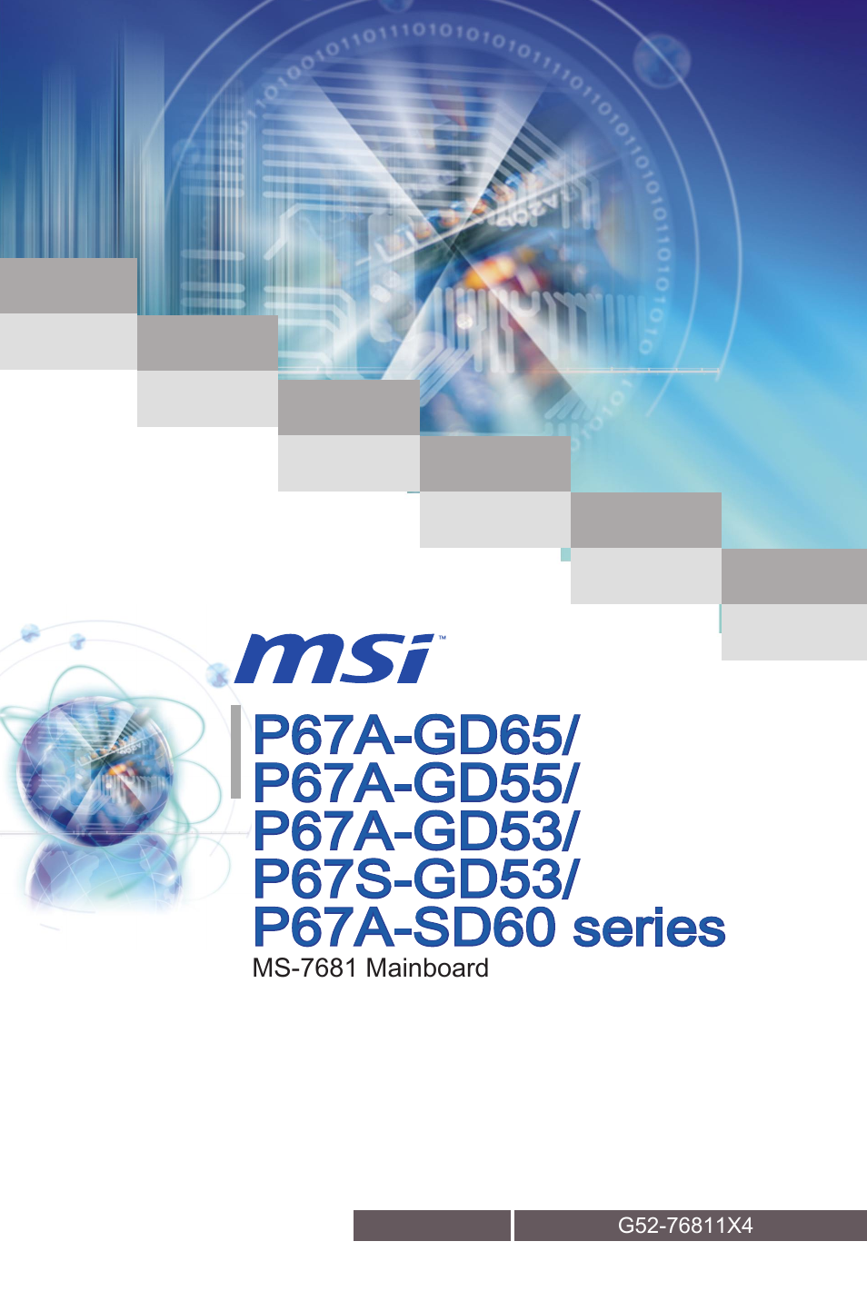 MSI P67A-GD65 (B3) Manual User Manual | 110 pages
