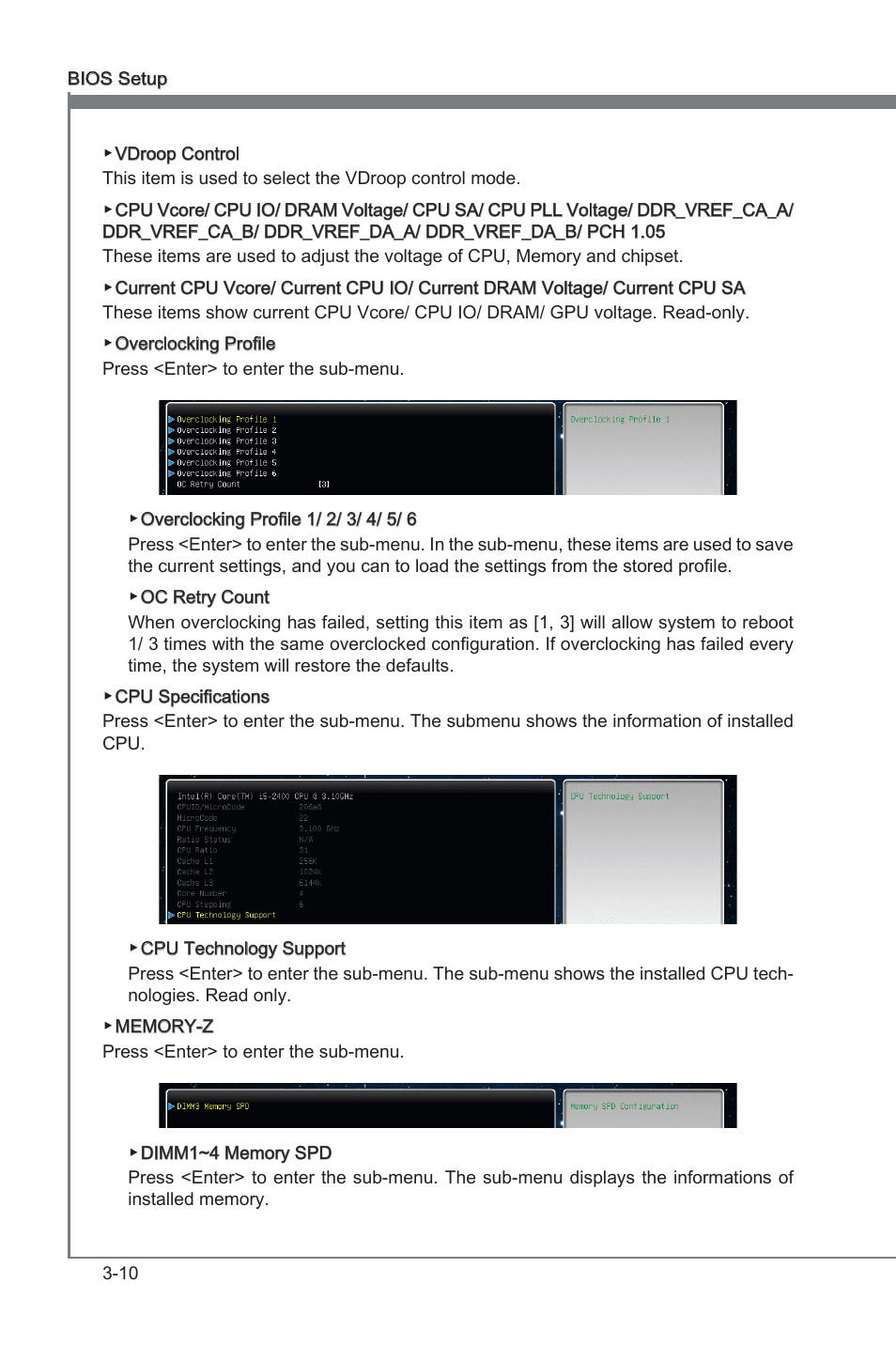 Chapter 3 | MSI P67A-GD65 (B3) Manual User Manual | Page 50 / 110