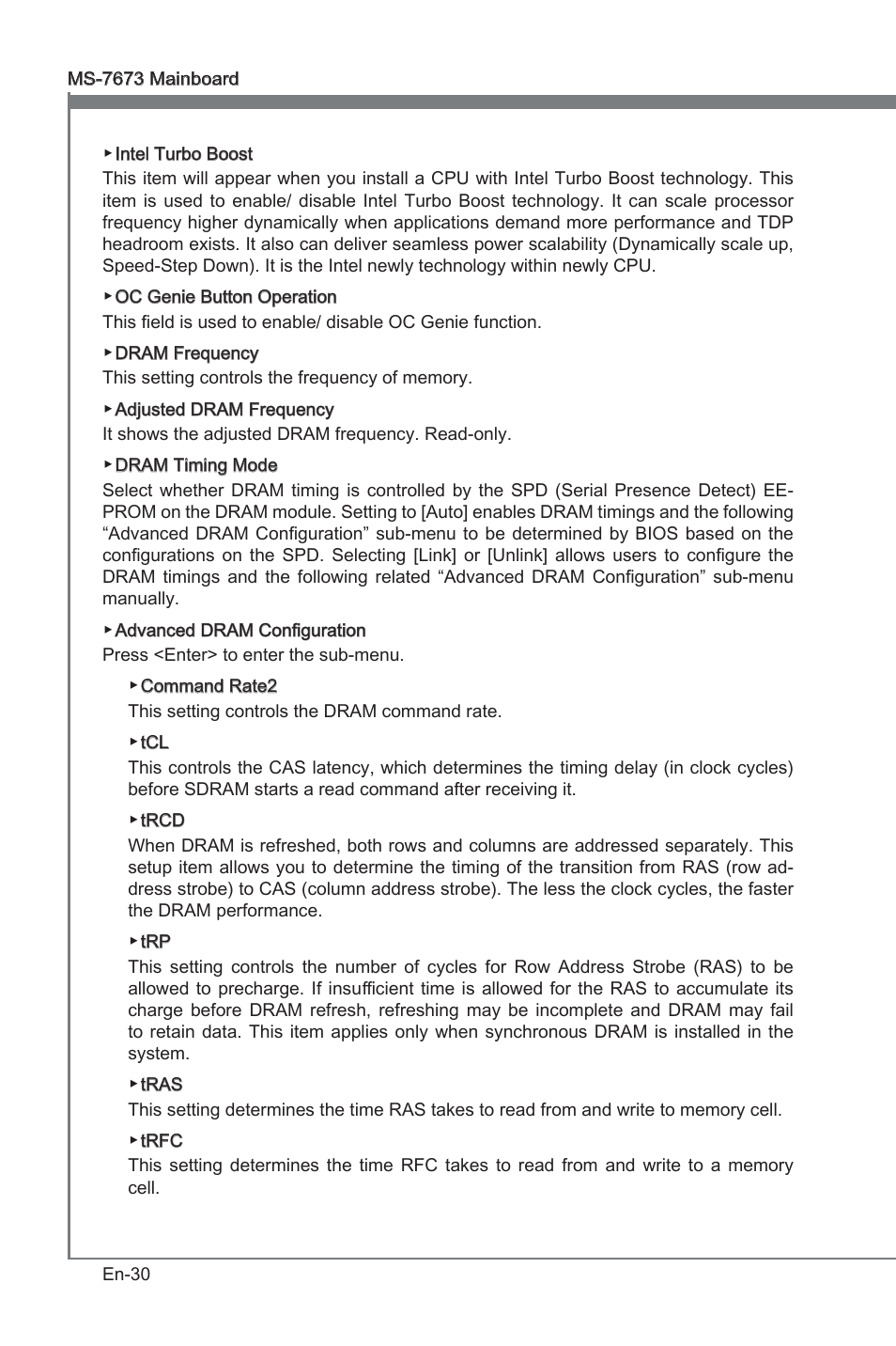 MSI P67A-G45 (B3) User Manual | Page 40 / 146