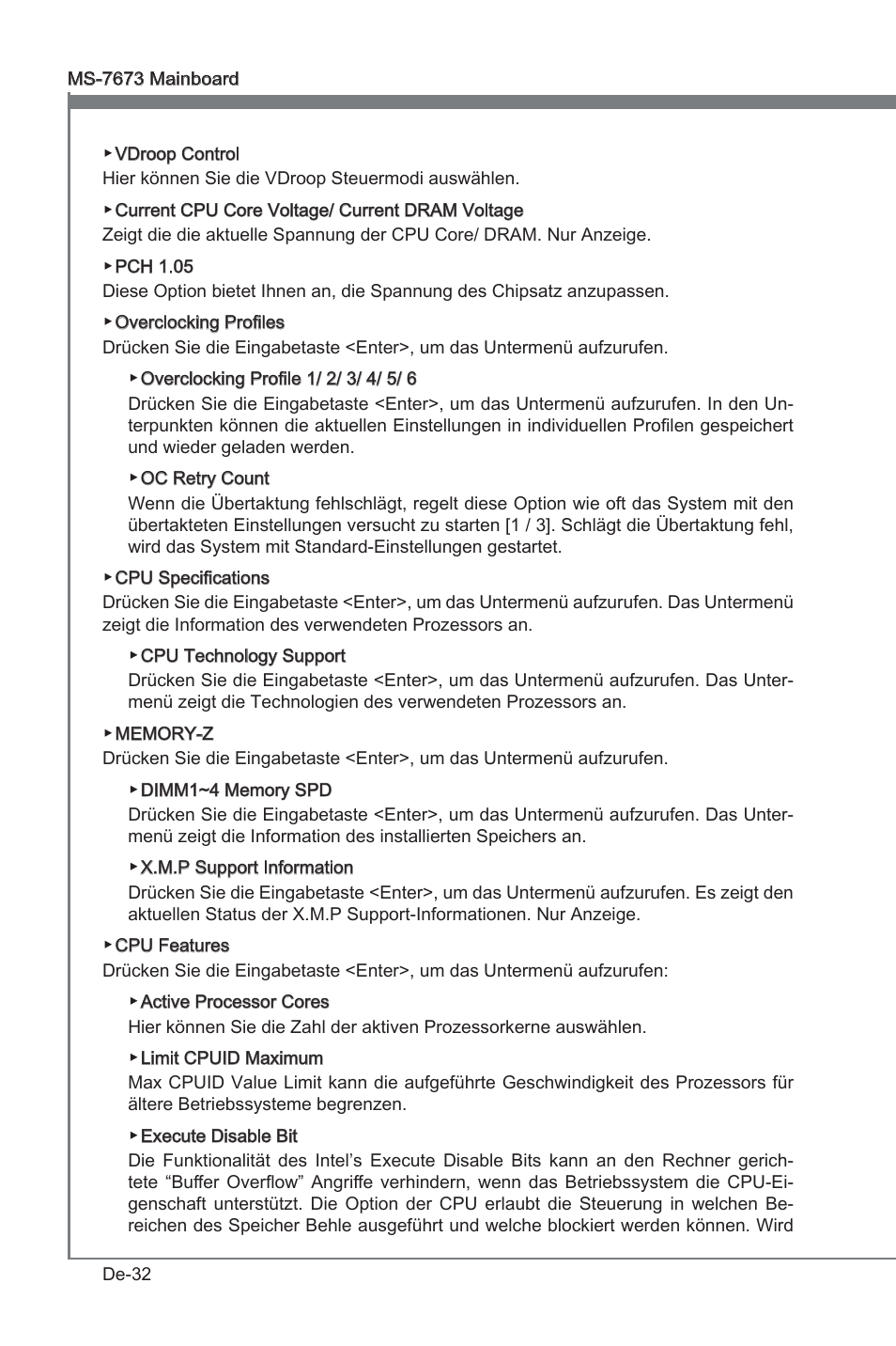 MSI P67A-G45 (B3) User Manual | Page 76 / 146