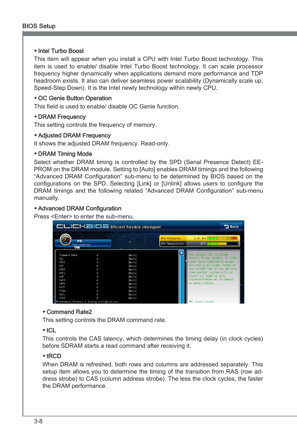 Chapter 3 | MSI P67A-G43 (B3) User Manual | Page 46 / 80
