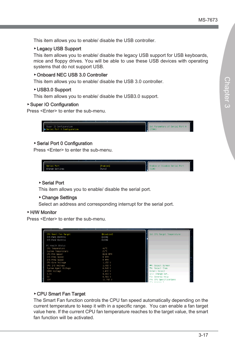 Chapter 3 | MSI P67A-G43 (B3) User Manual | Page 55 / 80