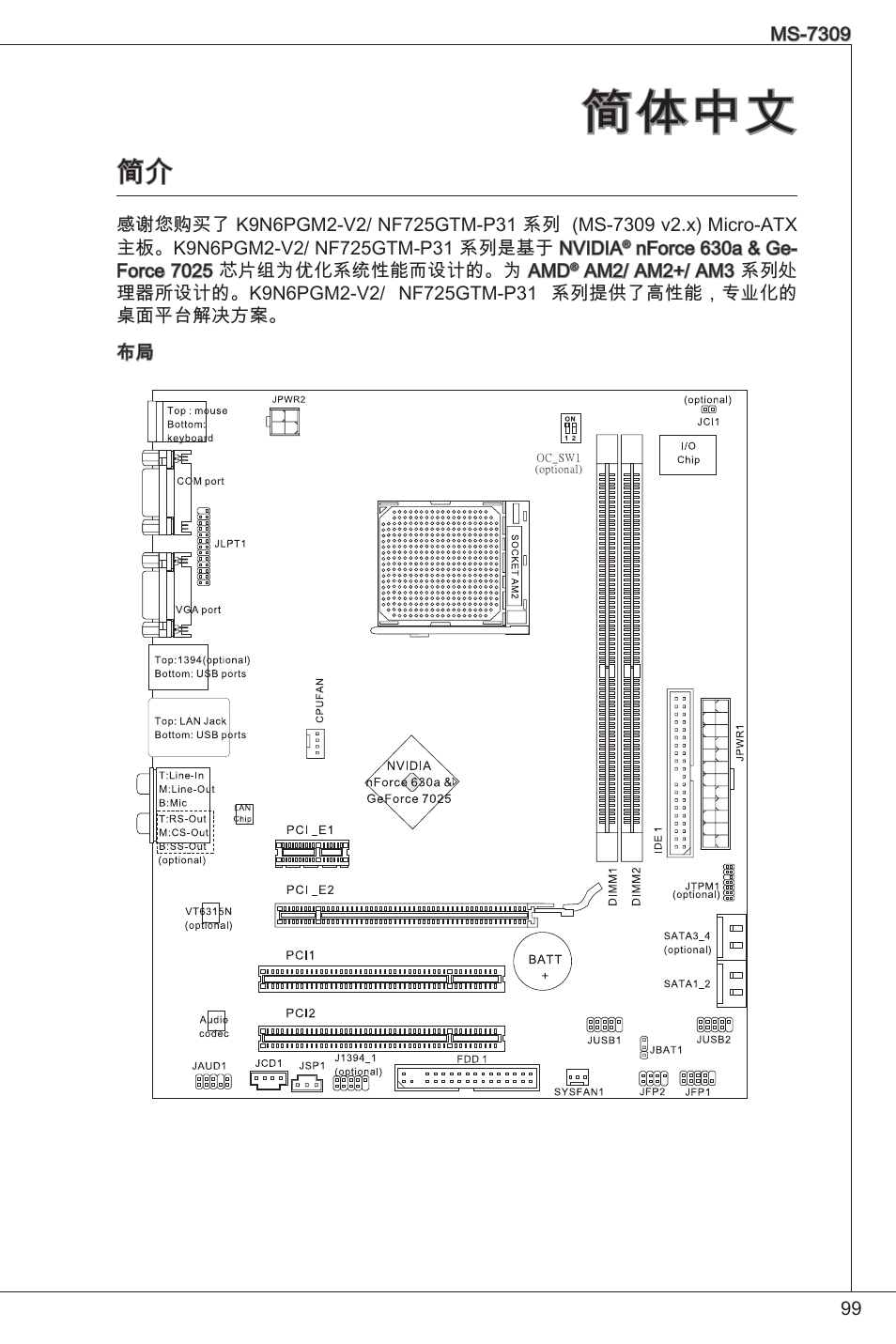 简体中文 | MSI K9N6PGM2-V2(FOR EUP v2.2) User Manual | Page 99 / 153