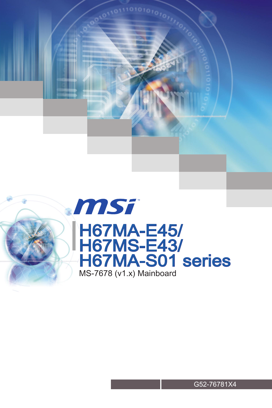 MSI H67MA-E45 (B3) User Manual | 78 pages