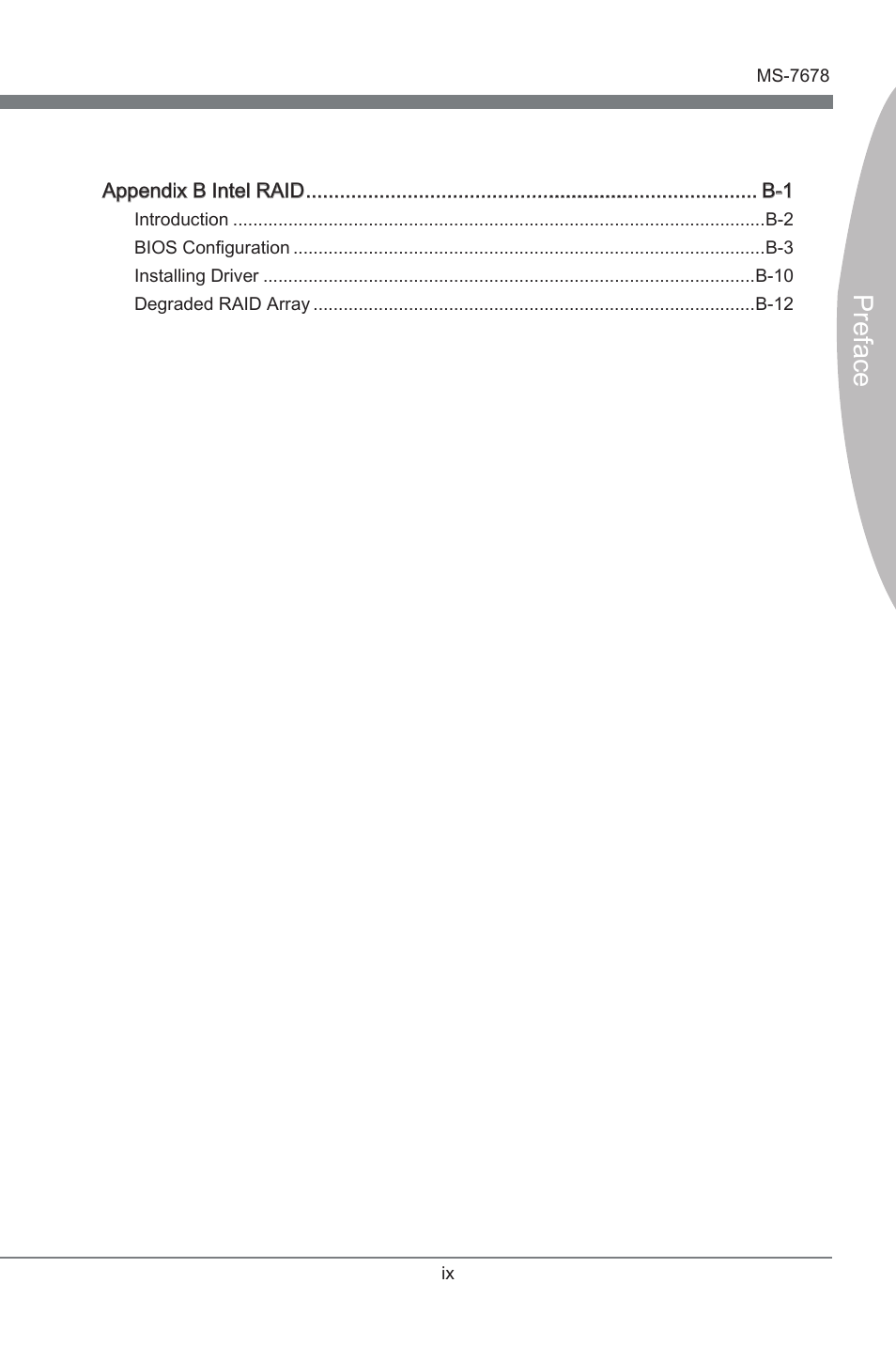 Preface | MSI H67MA-E45 (B3) User Manual | Page 9 / 78