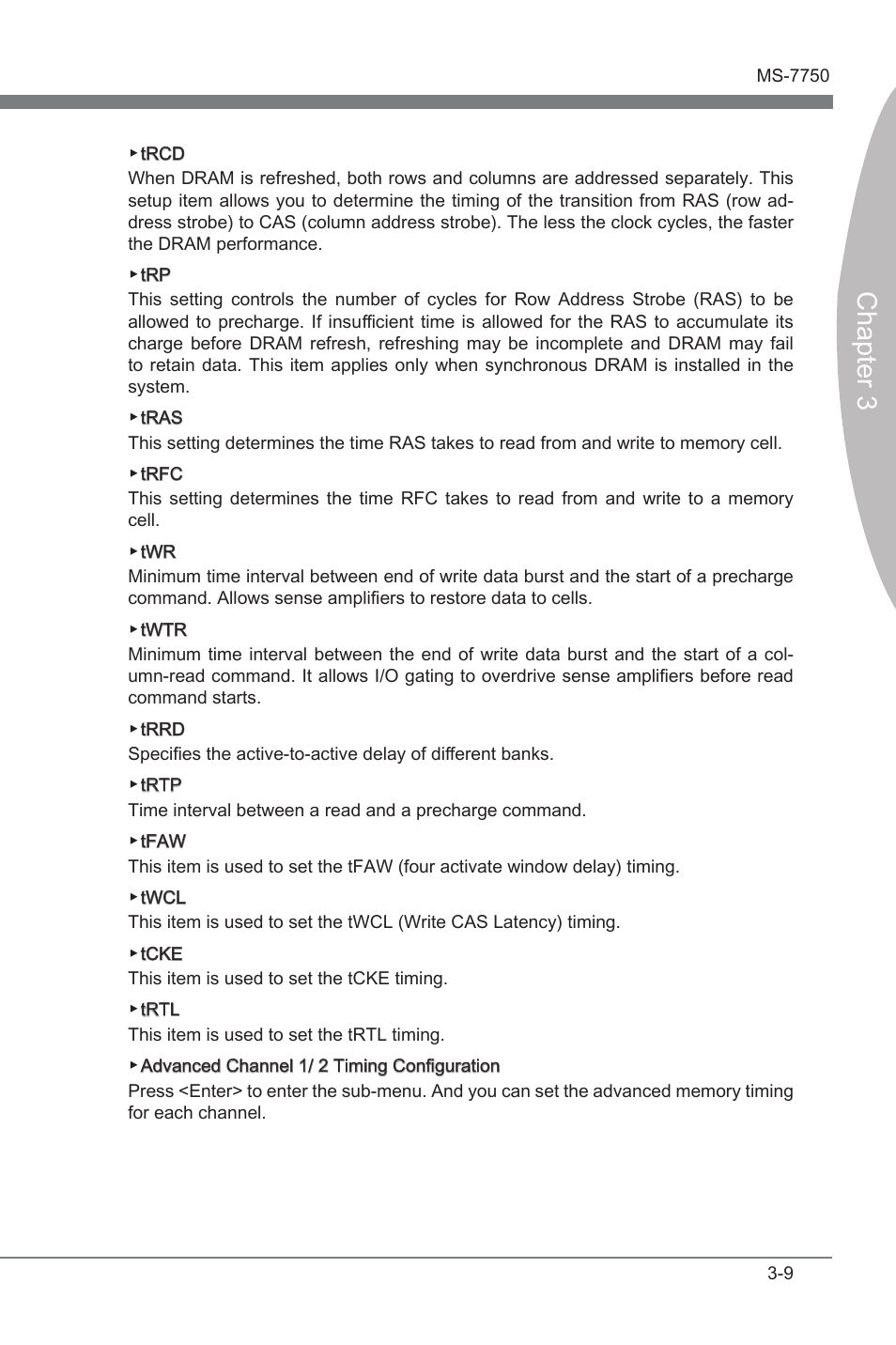 Chapter 3 | MSI H67A-G43 (B3) User Manual | Page 43 / 78