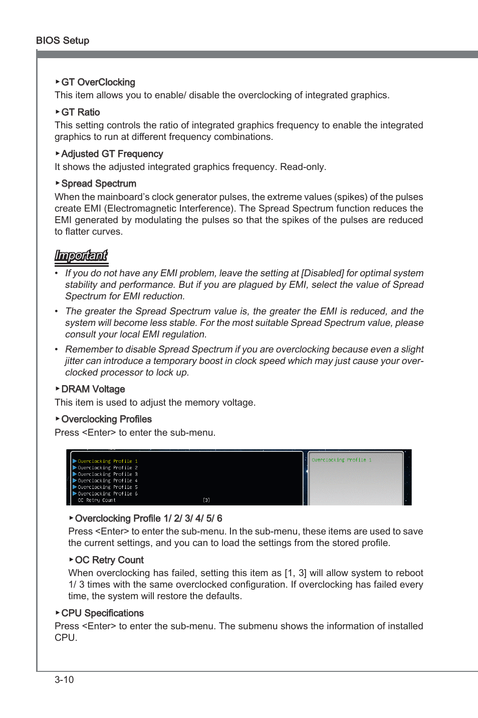 Important | MSI H67A-G43 (B3) User Manual | Page 44 / 78