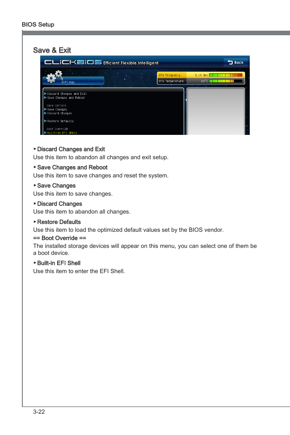 Save & ext | MSI H67A-G43 (B3) User Manual | Page 56 / 78