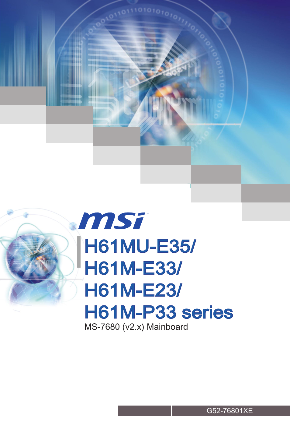 MSI H61M-E23 (B3) User Manual | 62 pages