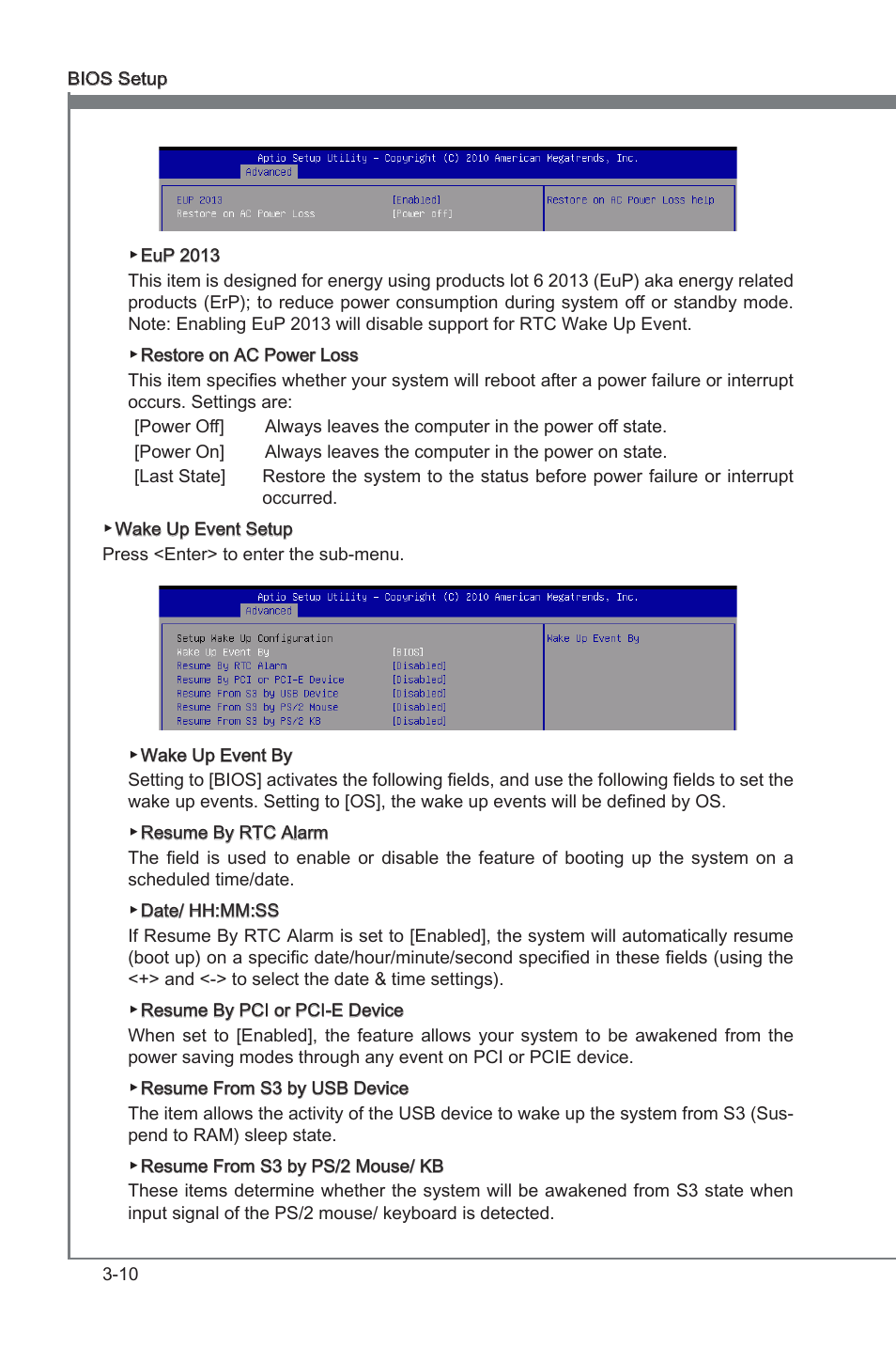 Chapter 3 | MSI H61M-E23 (B3) User Manual | Page 46 / 62