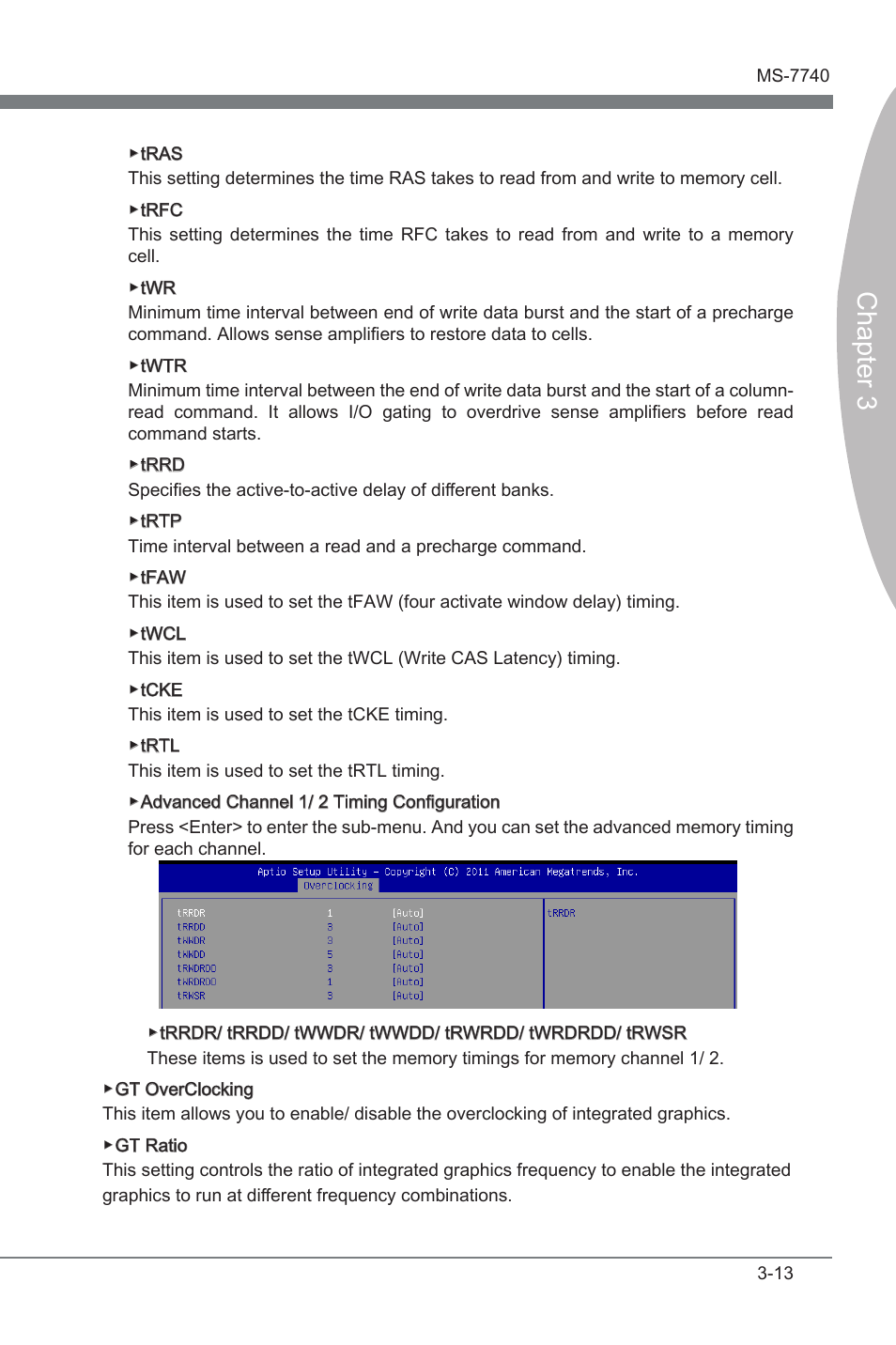 Chapter 3 | MSI H61MA-E35 (B3) User Manual | Page 45 / 58