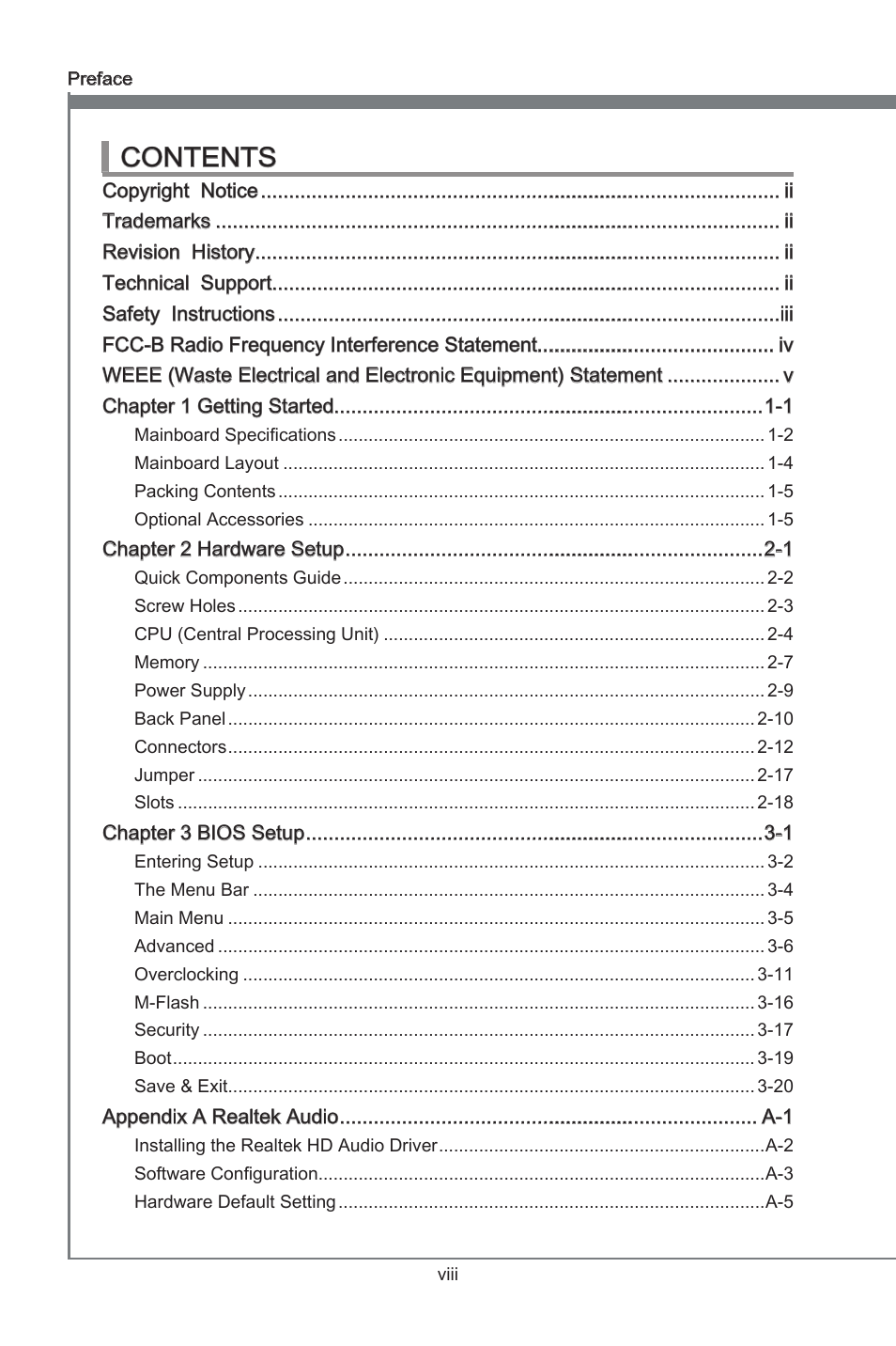 MSI H61MA-E35 (B3) User Manual | Page 8 / 58