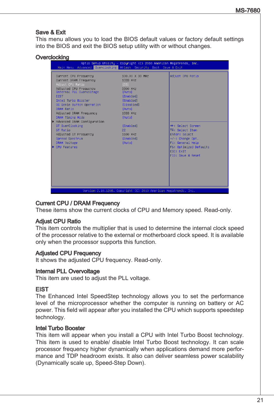 MSI H61M-P21 (B3) User Manual | Page 21 / 137