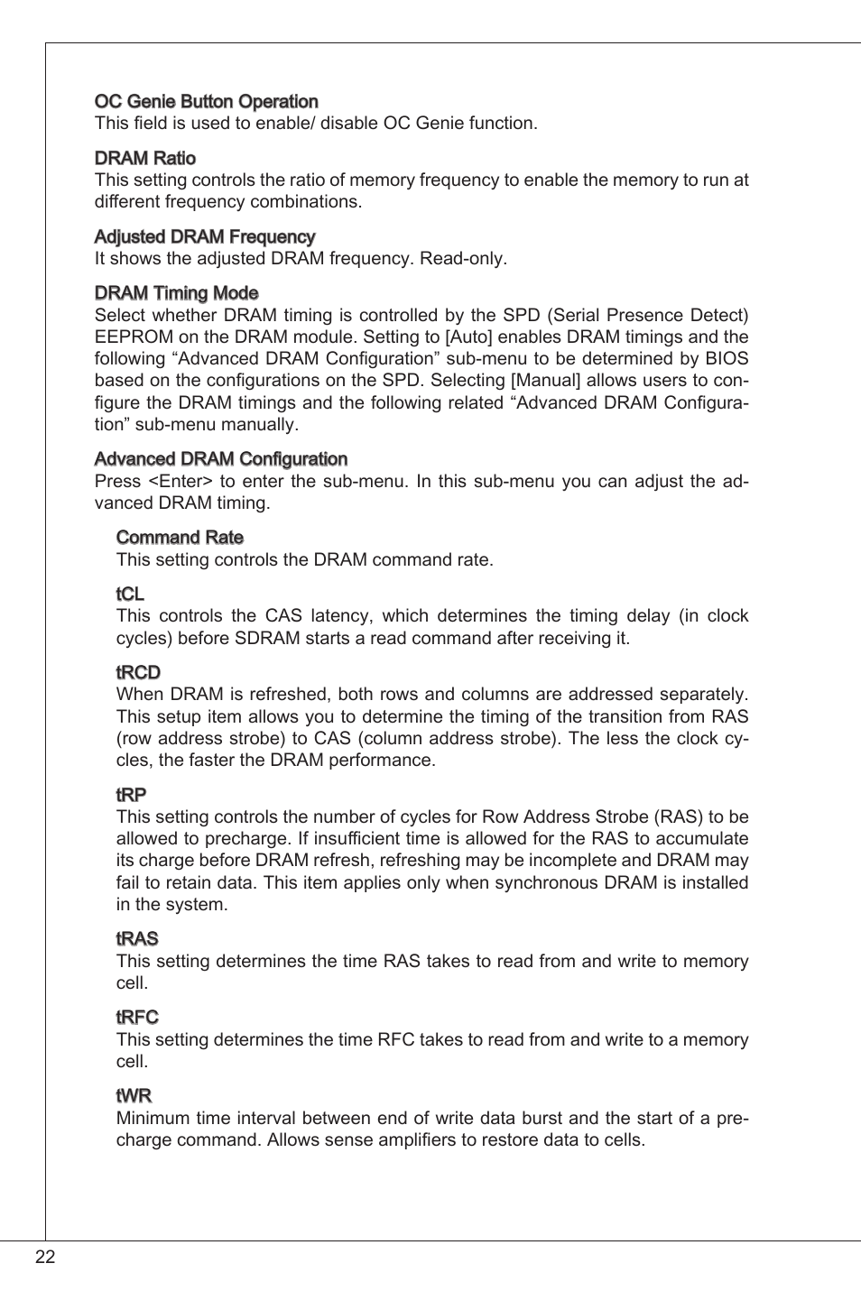 MSI H61M-P21 (B3) User Manual | Page 22 / 137