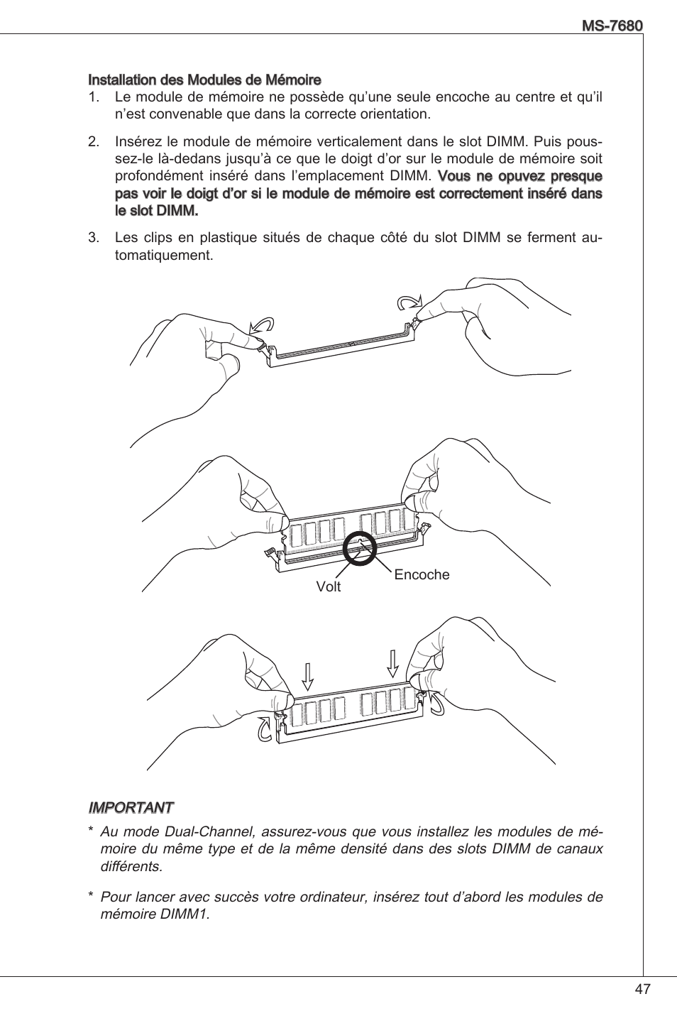 MSI H61M-P21 (B3) User Manual | Page 47 / 137