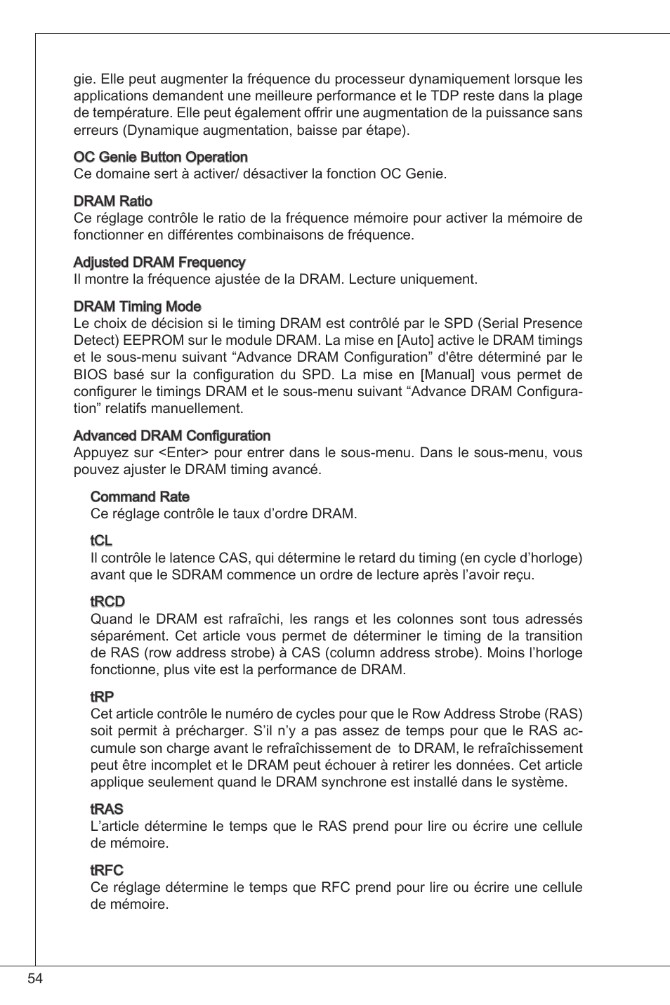 MSI H61M-P21 (B3) User Manual | Page 54 / 137