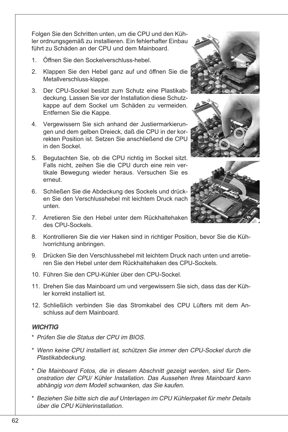 MSI H61M-P21 (B3) User Manual | Page 62 / 137