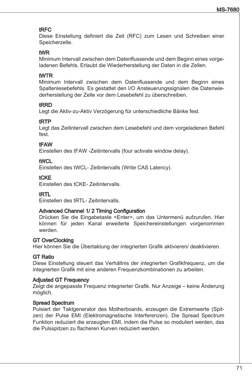 MSI H61M-P21 (B3) User Manual | Page 71 / 137