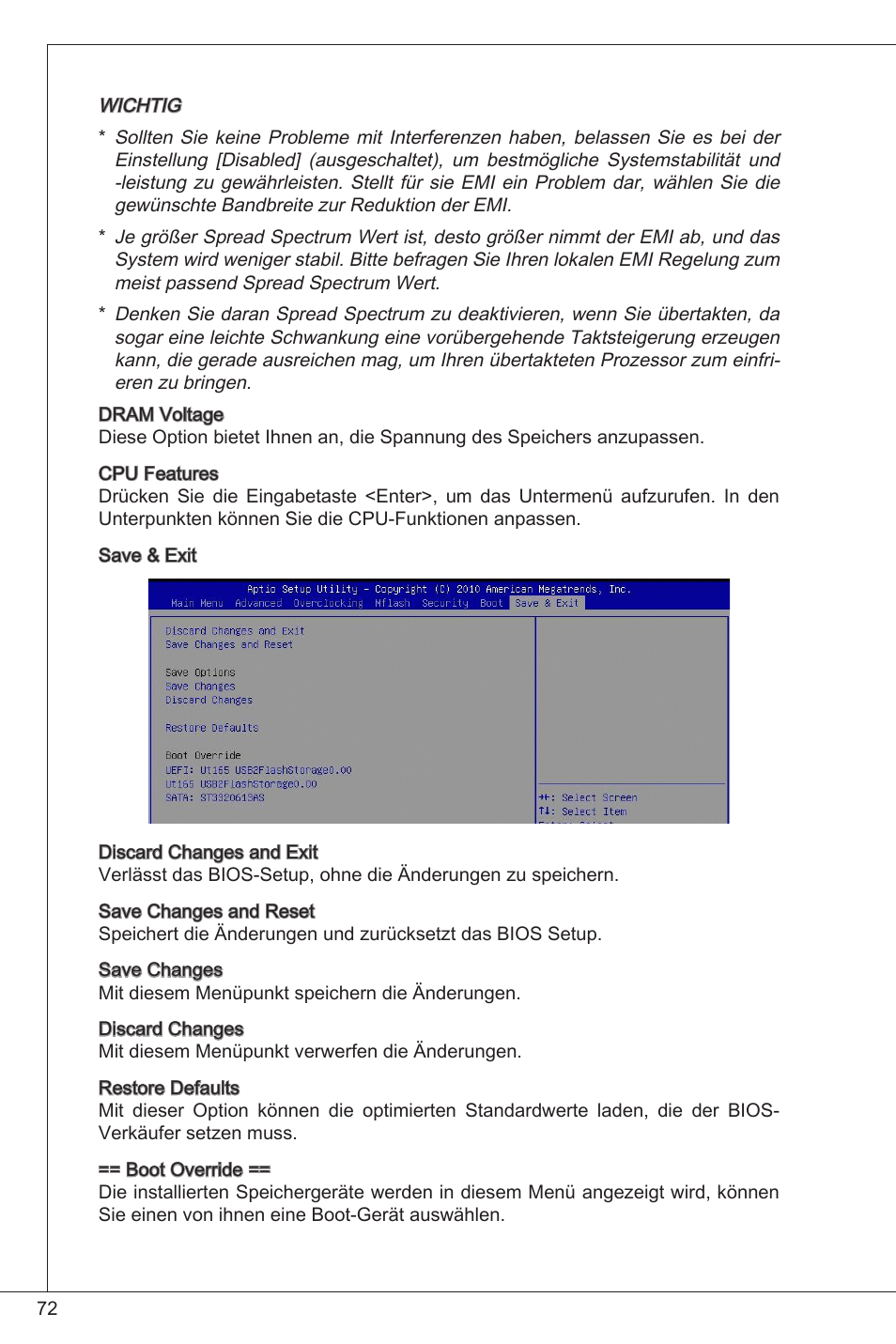 MSI H61M-P21 (B3) User Manual | Page 72 / 137