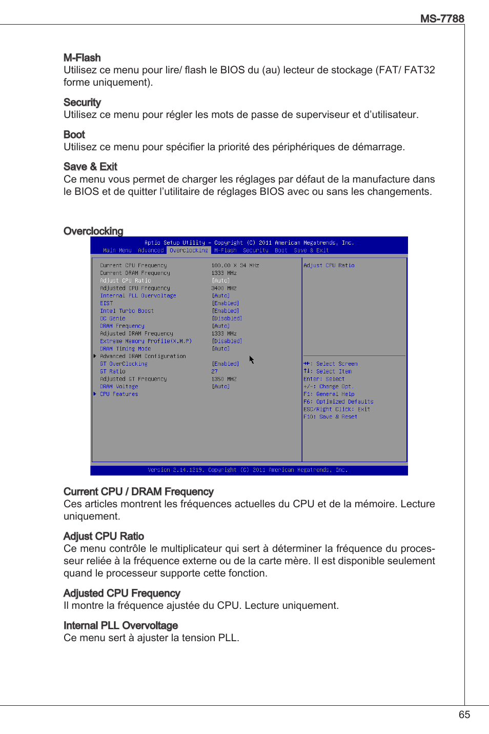 MSI H61M-E33/W8 User Manual | Page 65 / 171