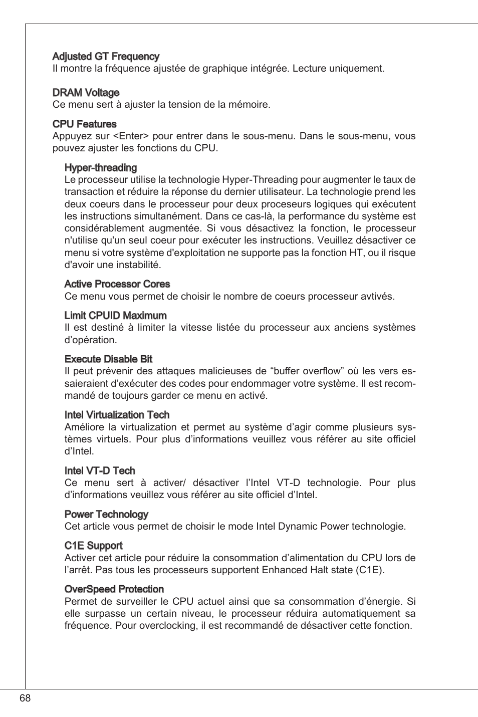 MSI H61M-E33/W8 User Manual | Page 68 / 171